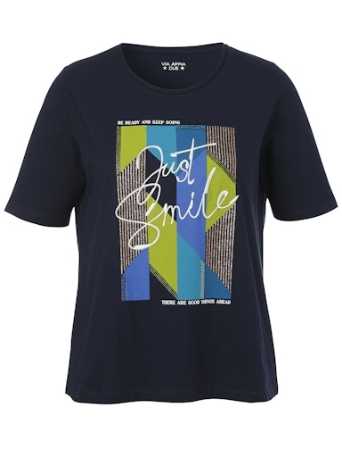 T-Shirt kurzarm "Just Smile"