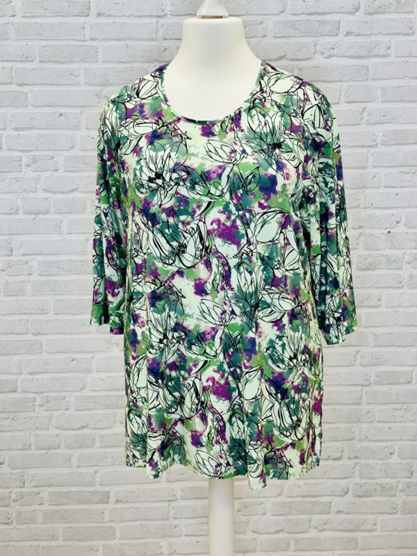 Shirt 3/4arm A-linie