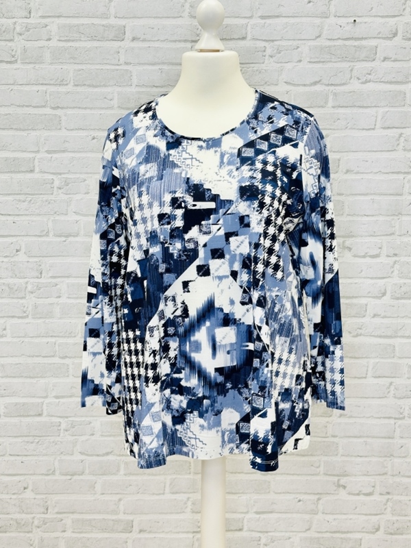 Shirt langarm A-linie