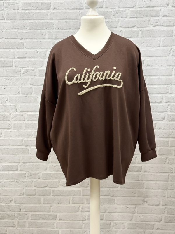 Oversized Sweatshirt "California"