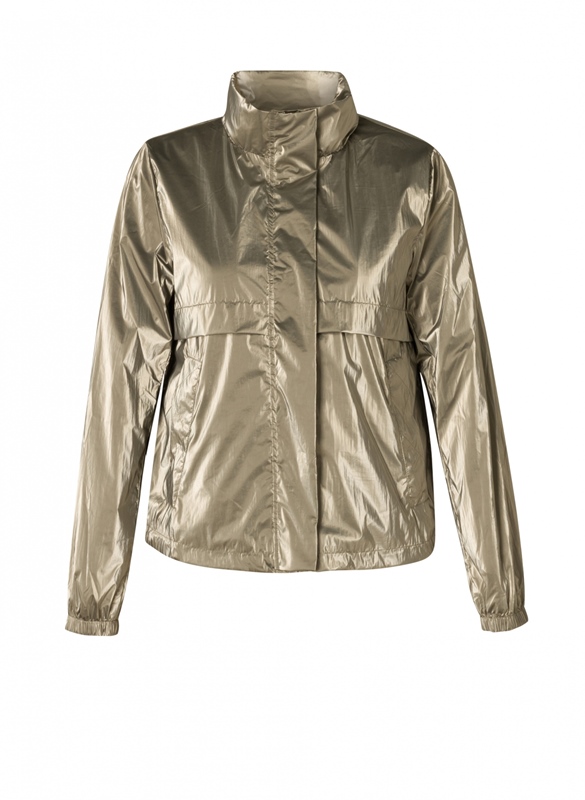 Kurze Jacke Metallic