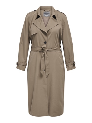 Langer Trenchcoat